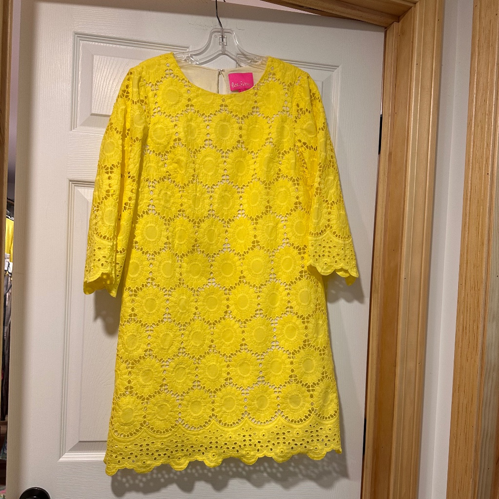 Euc Lilly Pulitzer Mariella Dress, Size 6